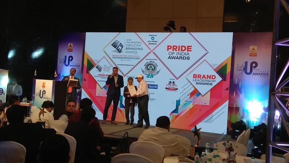 Pride of India Awards stage